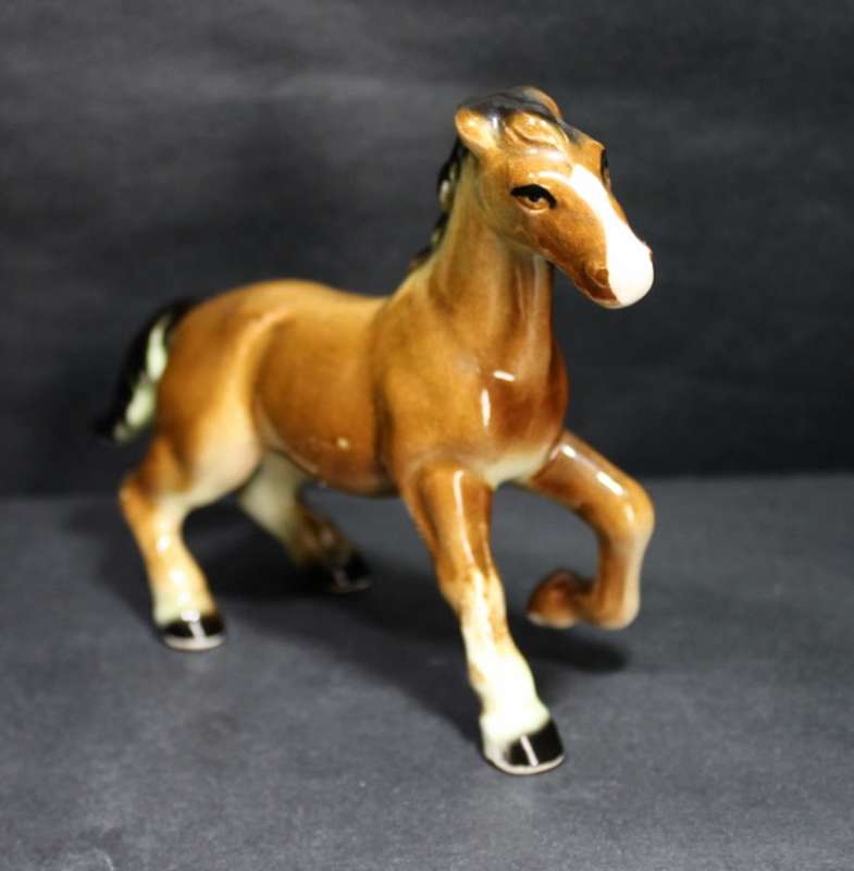 Miniature Pony Porcelain Figurine.