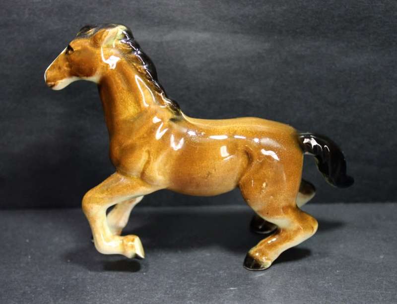 Miniature Pony Porcelain Figurine.