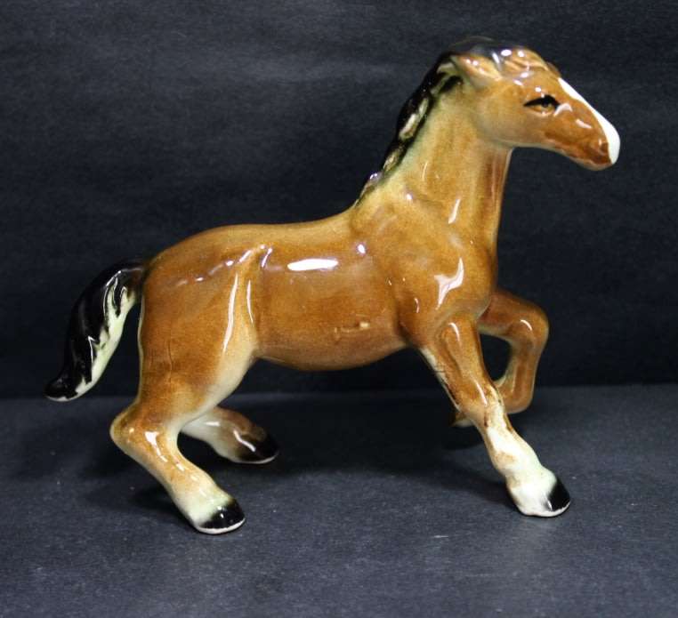 Miniature Pony Porcelain Figurine.