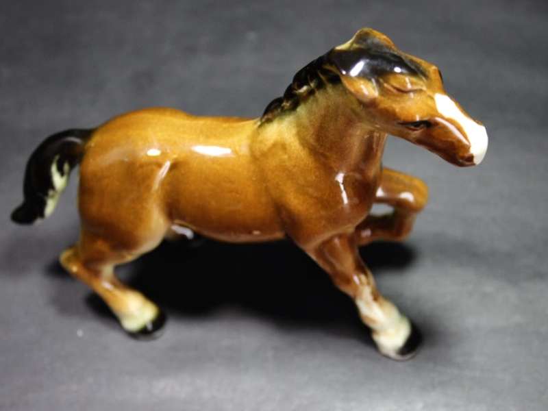 Miniature Pony Porcelain Figurine.