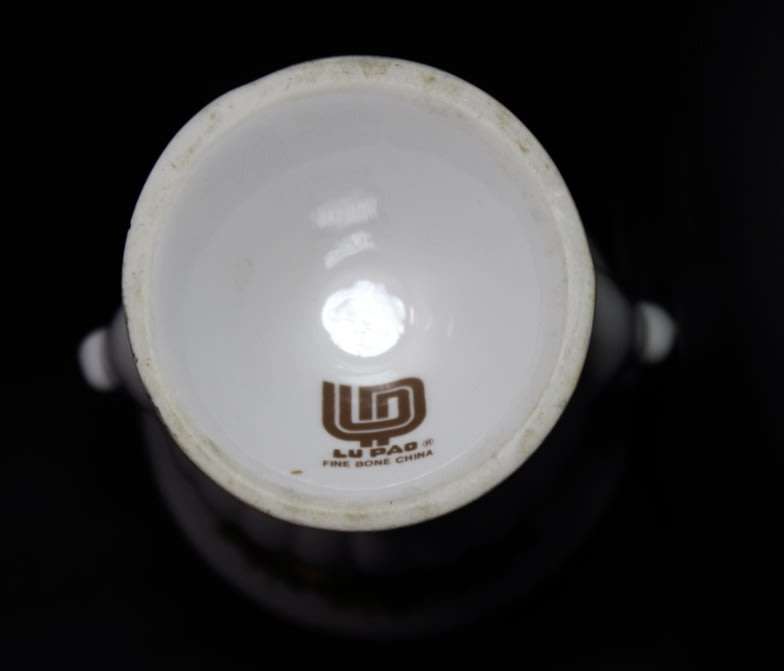 Lu Pao Grecian Style Fine Bone China Miniature Vase