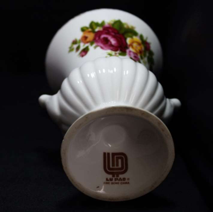 Lu Pao Grecian Style Fine Bone China Miniature Vase