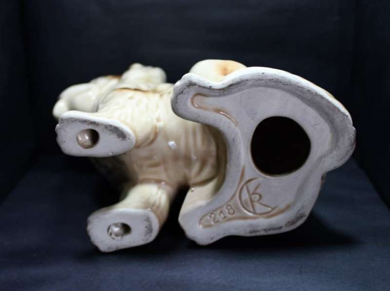 St. Bernard Large Porcelain Figurine CKR 218.