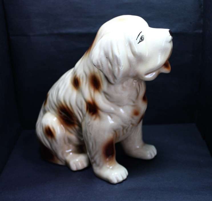 St. Bernard Large Porcelain Figurine CKR 218.