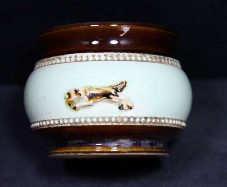 Bourne Denby Hunting Scene Small Pot