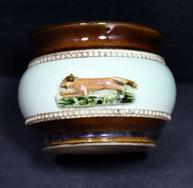 Bourne Denby Hunting Scene Small Pot