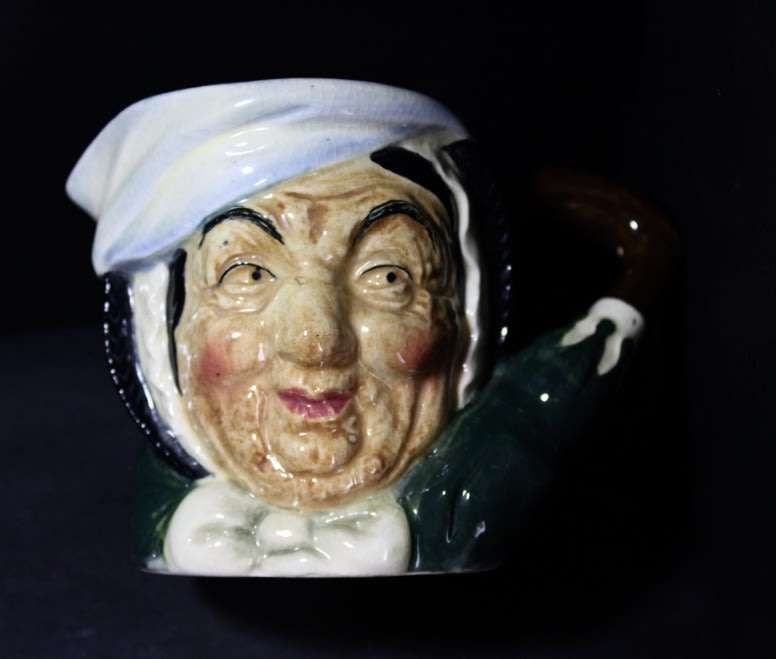 Toby Style Jug - Matron with Umbrella Handle.