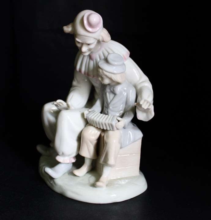 Alfretto Porcelain - Boy with Clown.
