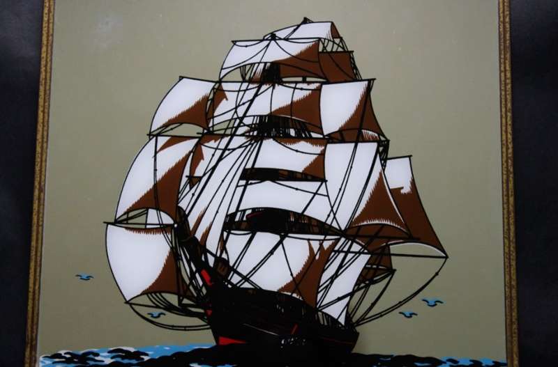 Cutty Sark Scotch Whisky Bar Mirror.