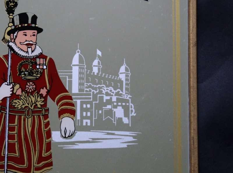 Beefeater London Distilled Dry Gin Bar Mirror.