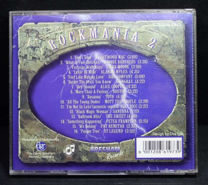 Rock Mania 2 Various Artists CD