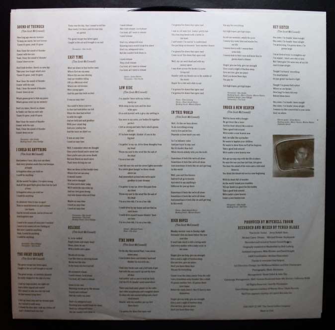 Tim Scott The High Lonesome Sound Vinyl LP