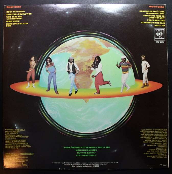 Third World Rock The World Vinyl LP