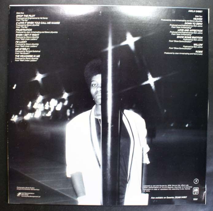 Joan Armatrading Track Record Vinyl LP