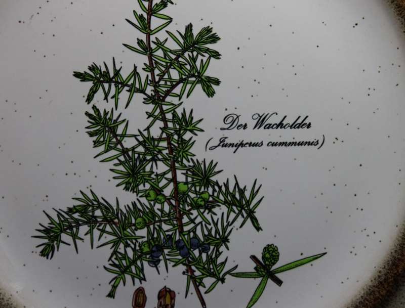 `Der Wacholder` Weihnachten 1988 Decorative Wall Plate 1988 by Ludwig Scheid