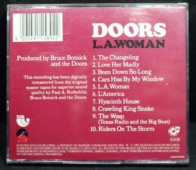 The Doors LA Woman CD