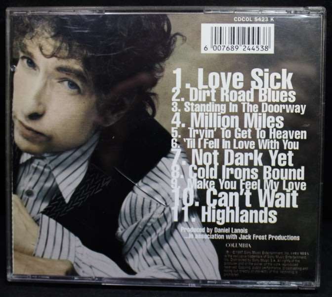 Bob Dylan Time Out Of Mind CD