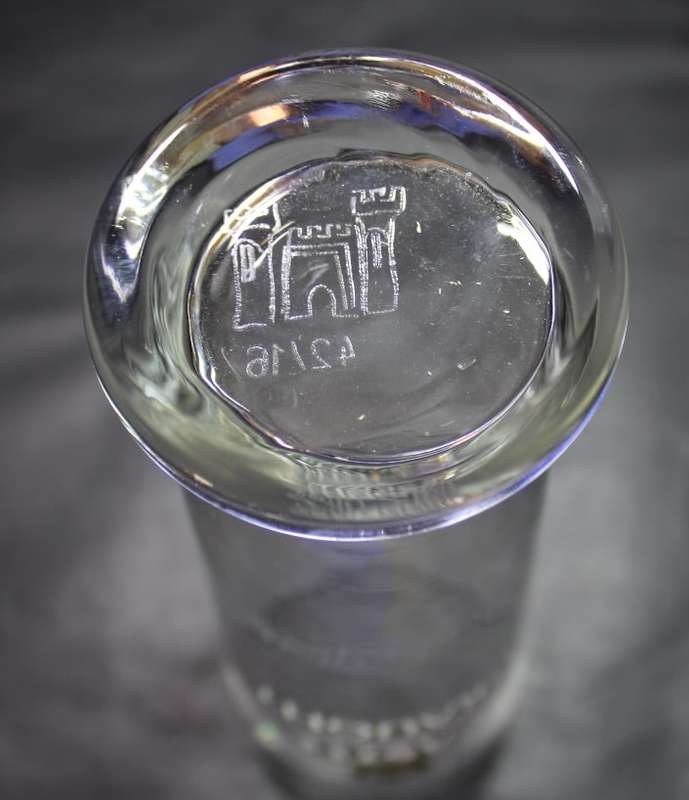 Castle Lager Draught Beer Glass Set of 6 in Original Box