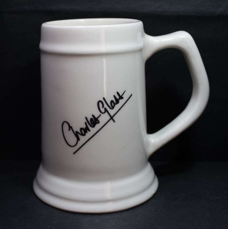Castle Lager Charles Glass Beer Mug