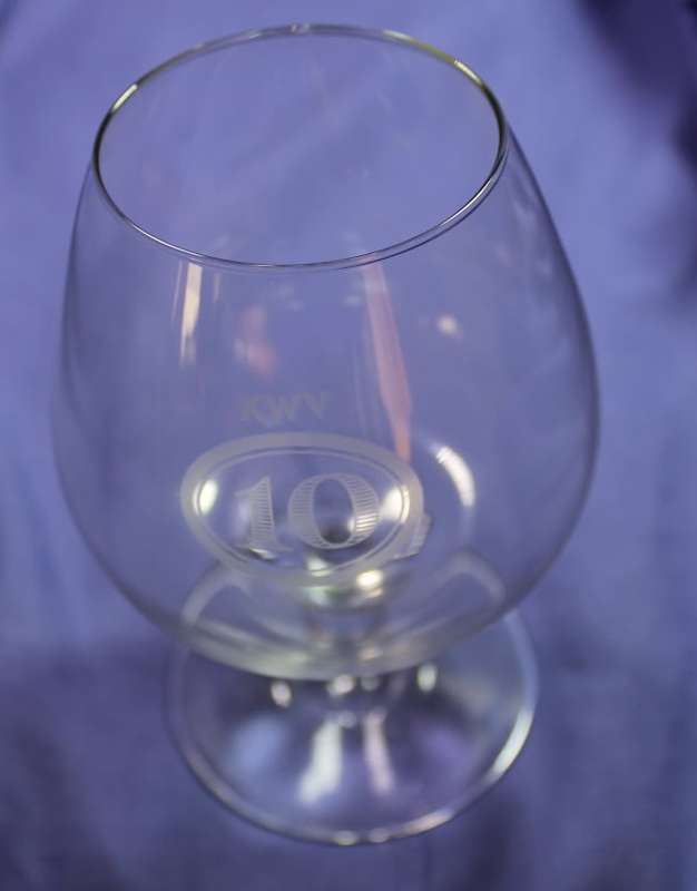 KWV 10 Year Old Brandy Ballon Glass