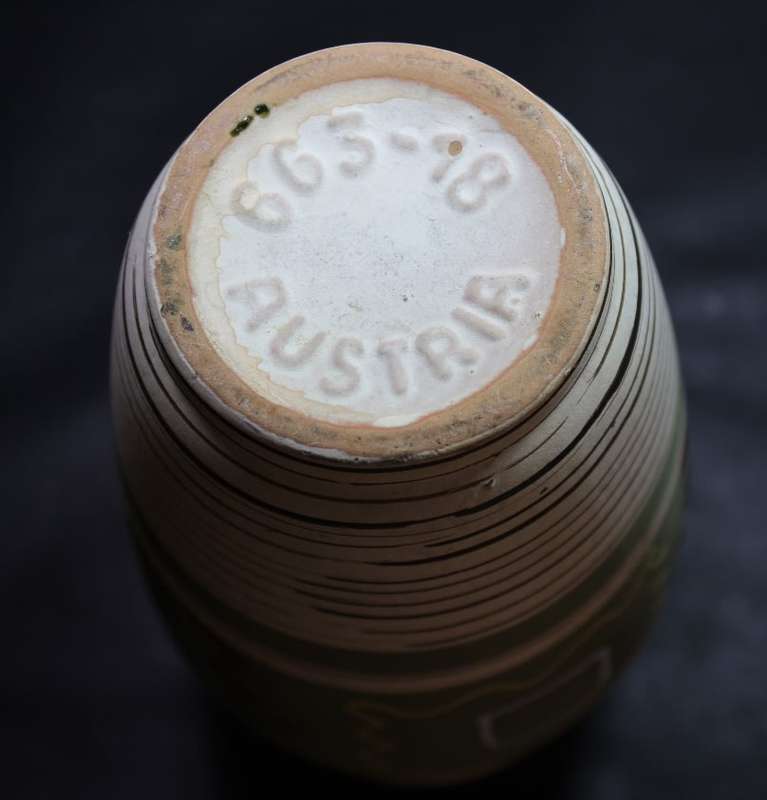 Austria Carstens Art Pottery Vase