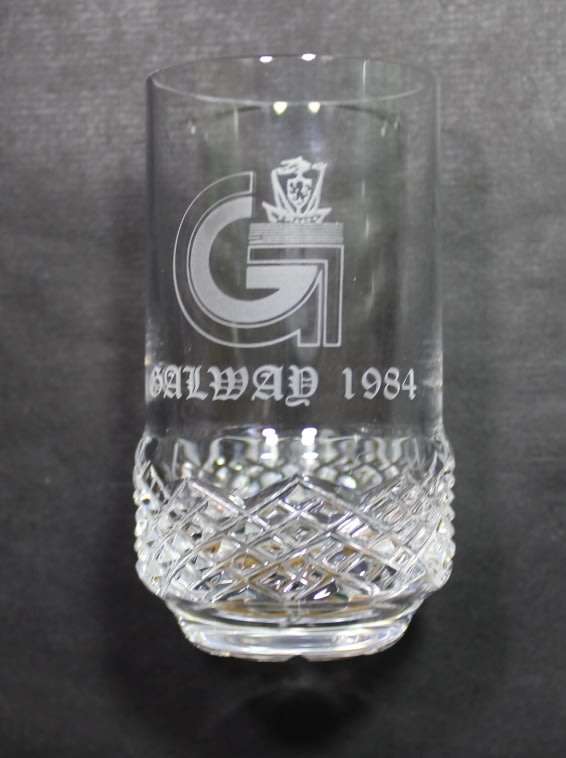 Vintage Small Galway Crystal Vase