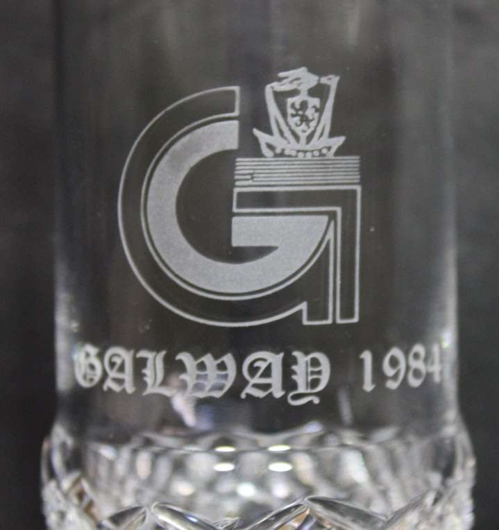 Vintage Small Galway Crystal Vase