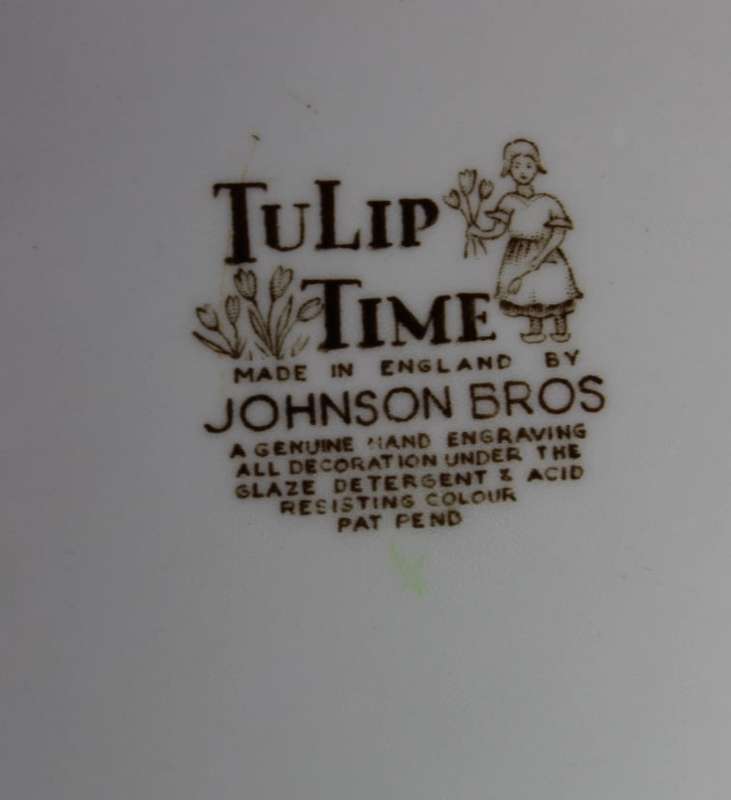 Johnson Bros Tulip Time Serving Platter