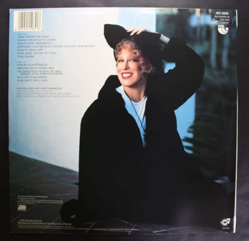 Bette Midler Some People`s Lives Vinyl LP