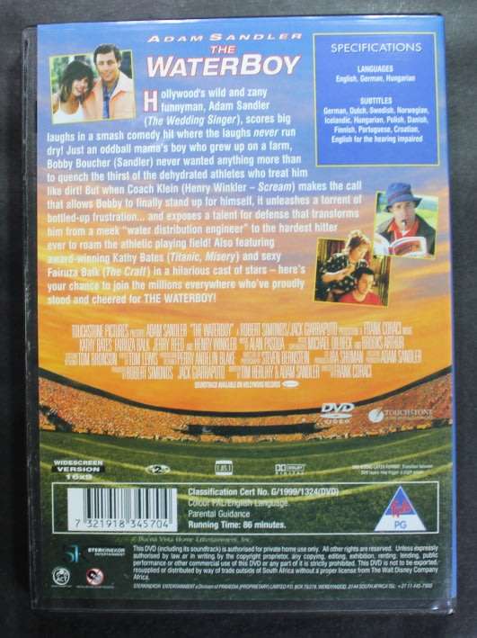 The Waterboy DVD
