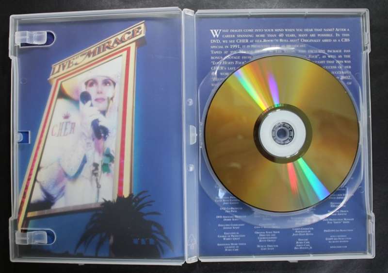 Cher Extravaganza Live at the Mirage DVD