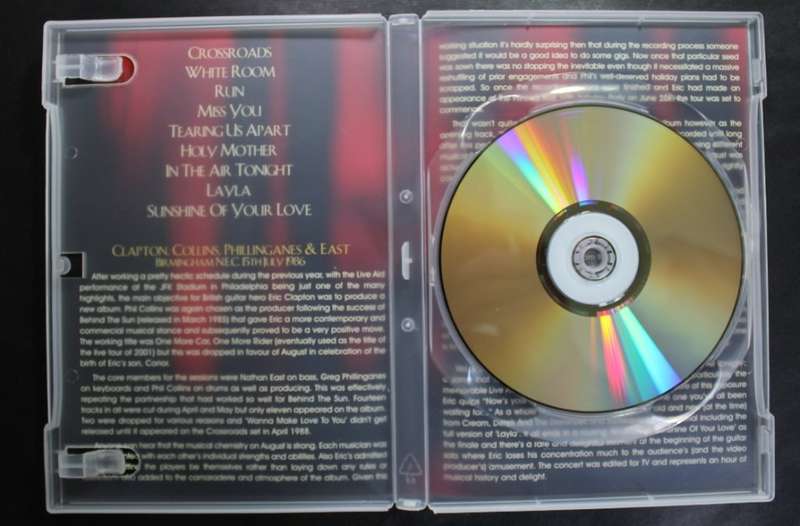 Eric Clapton and Friends Live 1986 DVD