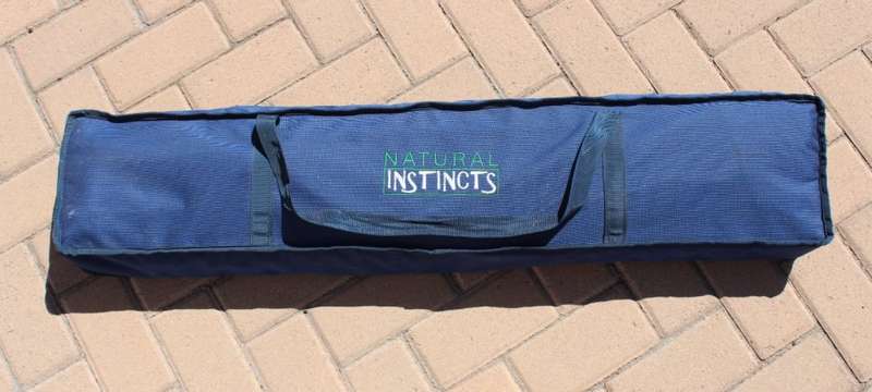Natural Instincts Aluminium Camping Bed, As New