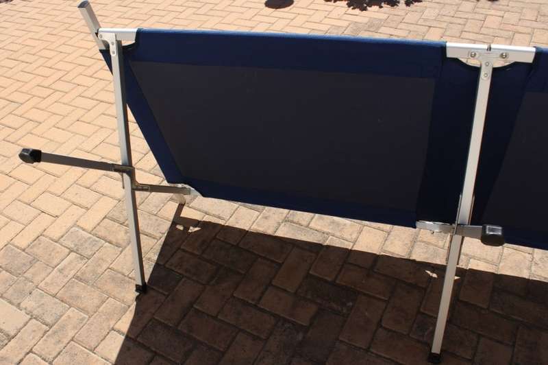 Natural Instincts Aluminium Camping Bed, As New