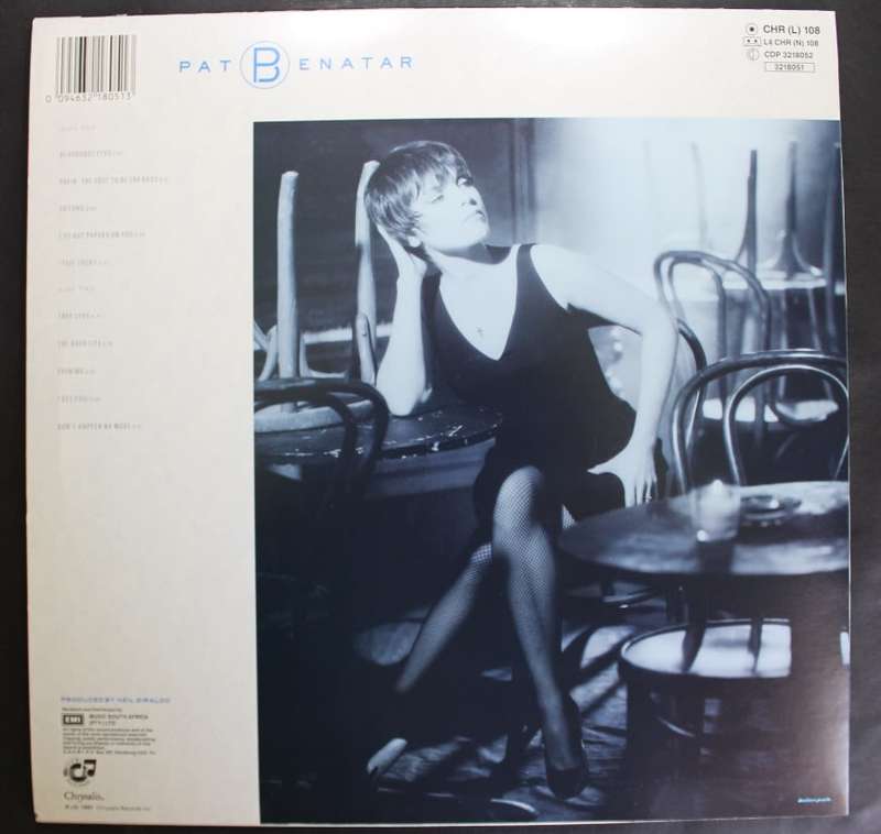 Pat Benatar True Love Vinyl LP