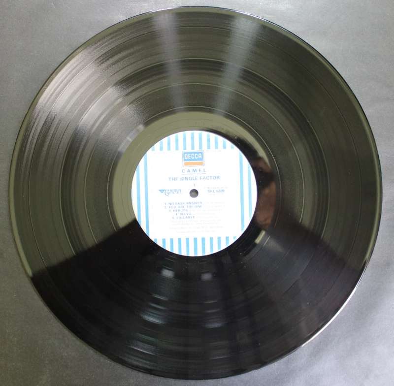 Camel The Single Factor Vinyl LP