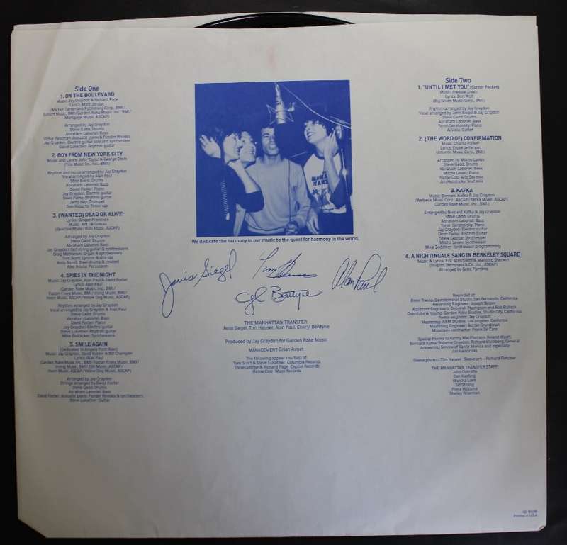 The Manhattan Transfer Mecca For Moderns Vinyl LP