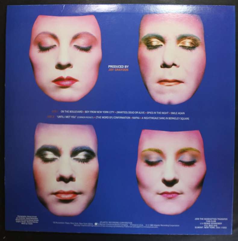The Manhattan Transfer Mecca For Moderns Vinyl LP