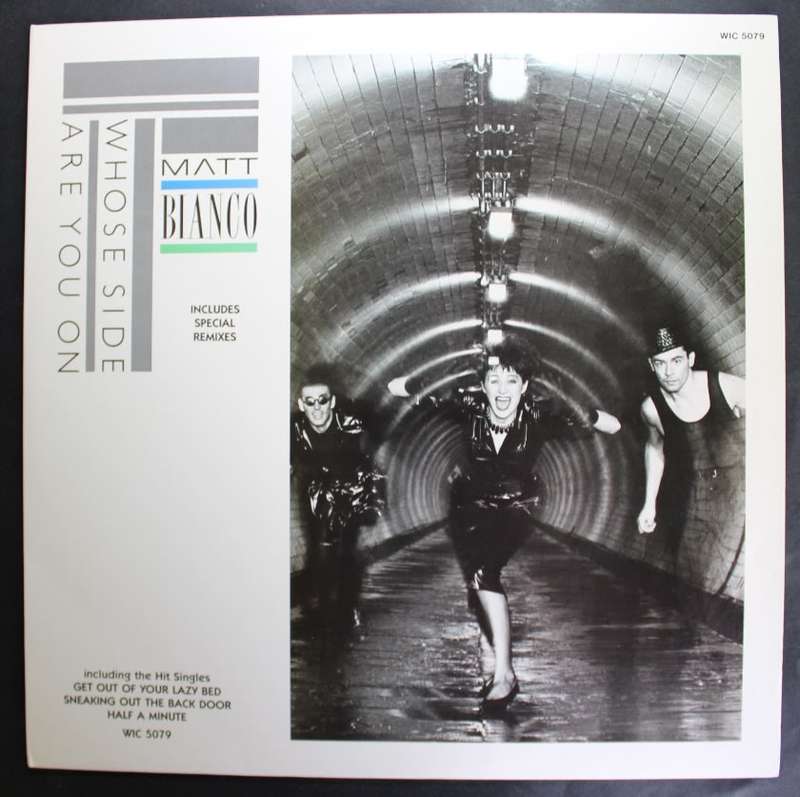 Matt Bianco Whose Side Are You On Vinyl LP