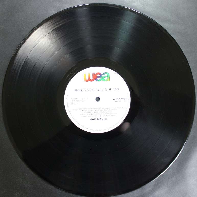 Matt Bianco Whose Side Are You On Vinyl LP
