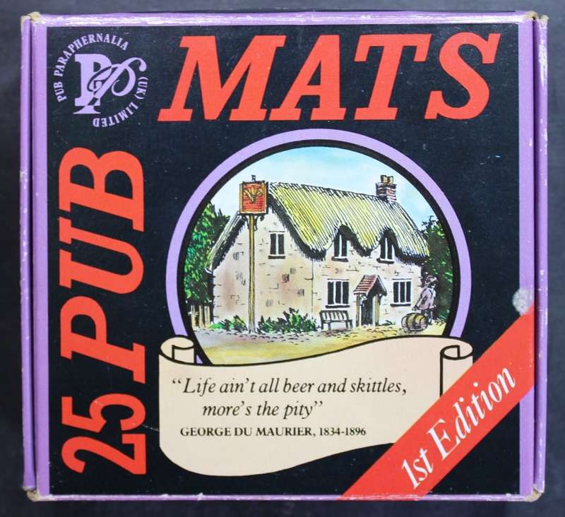 UK Bar Mats Pack of 25 by Pub Paraphernalia.