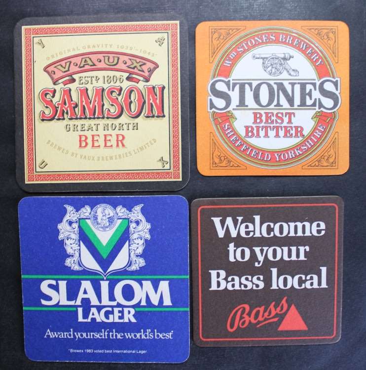 UK Bar Mats Pack of 25 by Pub Paraphernalia.