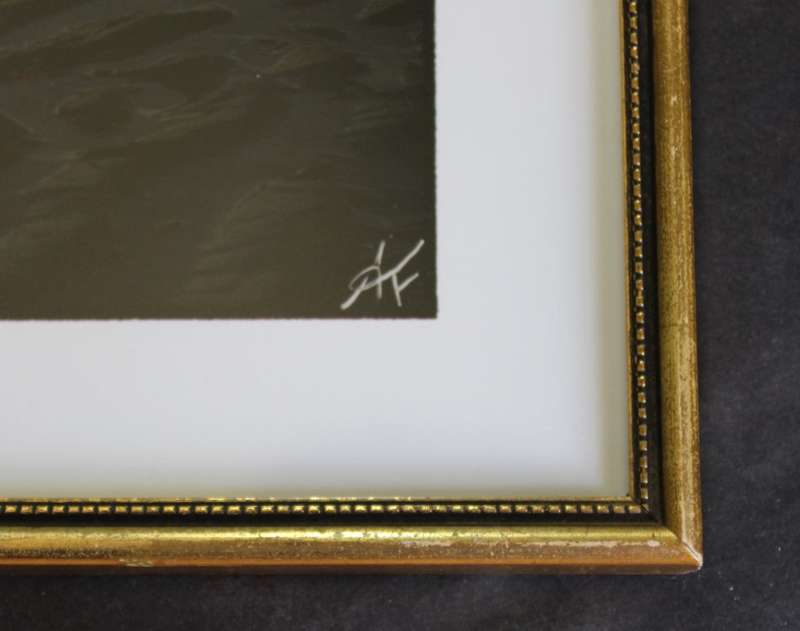 Sunset On the Lagoon East Africa, by Paul Farrell, Framed Original Photograph.