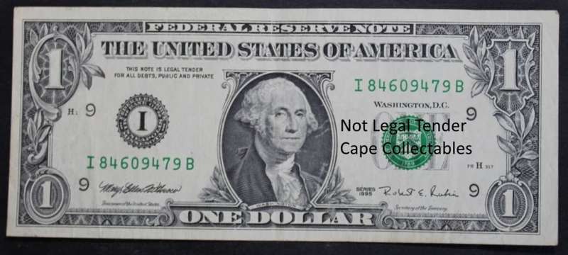United States Of America 1 Dollar Bank Note 1995