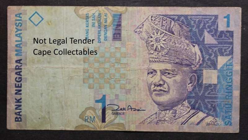 Malaysia 1 Satu Ringgit Bank Note 2000 (Fine) Circulated