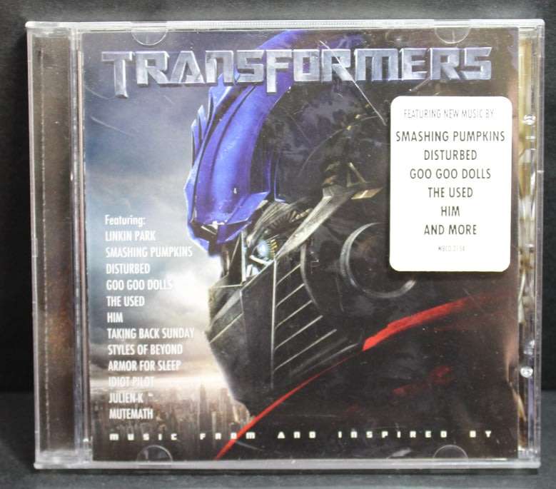 Transformers - The Soundtrack CD.