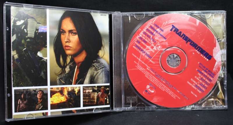Transformers - The Soundtrack CD.