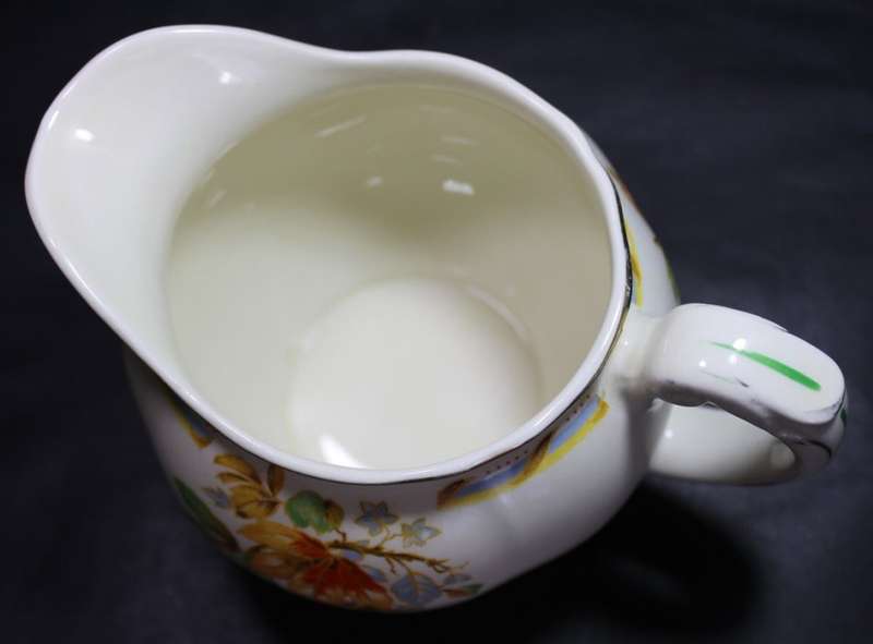 Grindley Cream Petal Milk Jug