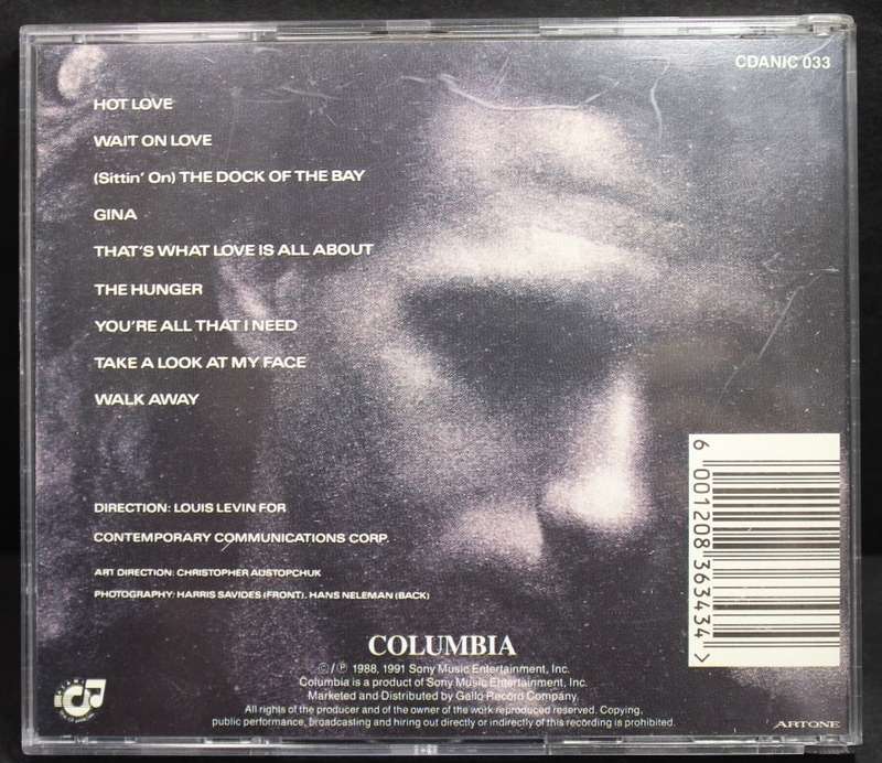 Michael Bolton The Hunger CD.