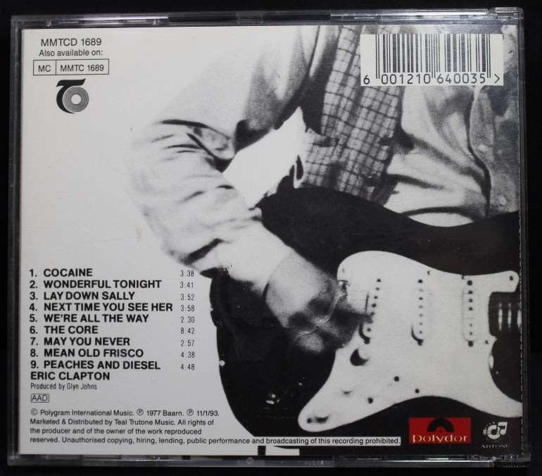 Eric Clapton Slowhand CD